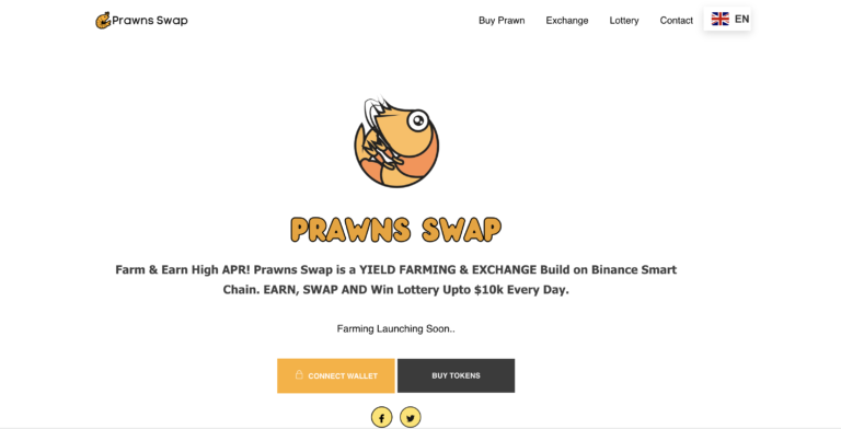 PRAWNS SWAP Is ready to Launch ON #BSC It is the next Uniswap ?
